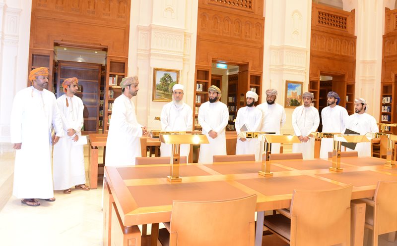 Students of COE at SQU visit State Council
