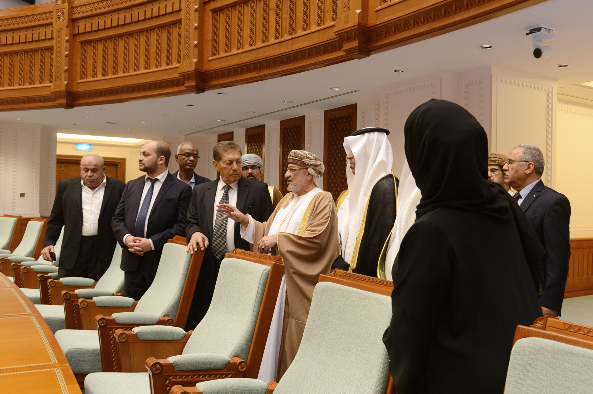 State Council Chairman underscores the high value Royal Speech of His Majesty at meeting with Arab Parliament speaker
