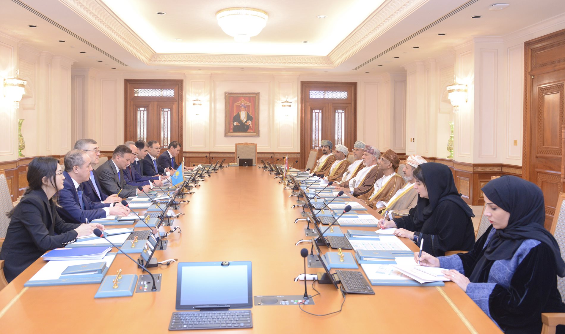 The  Deputy Chairman  of the Kazakhstan Senate concludes his visit to the Sultanate today