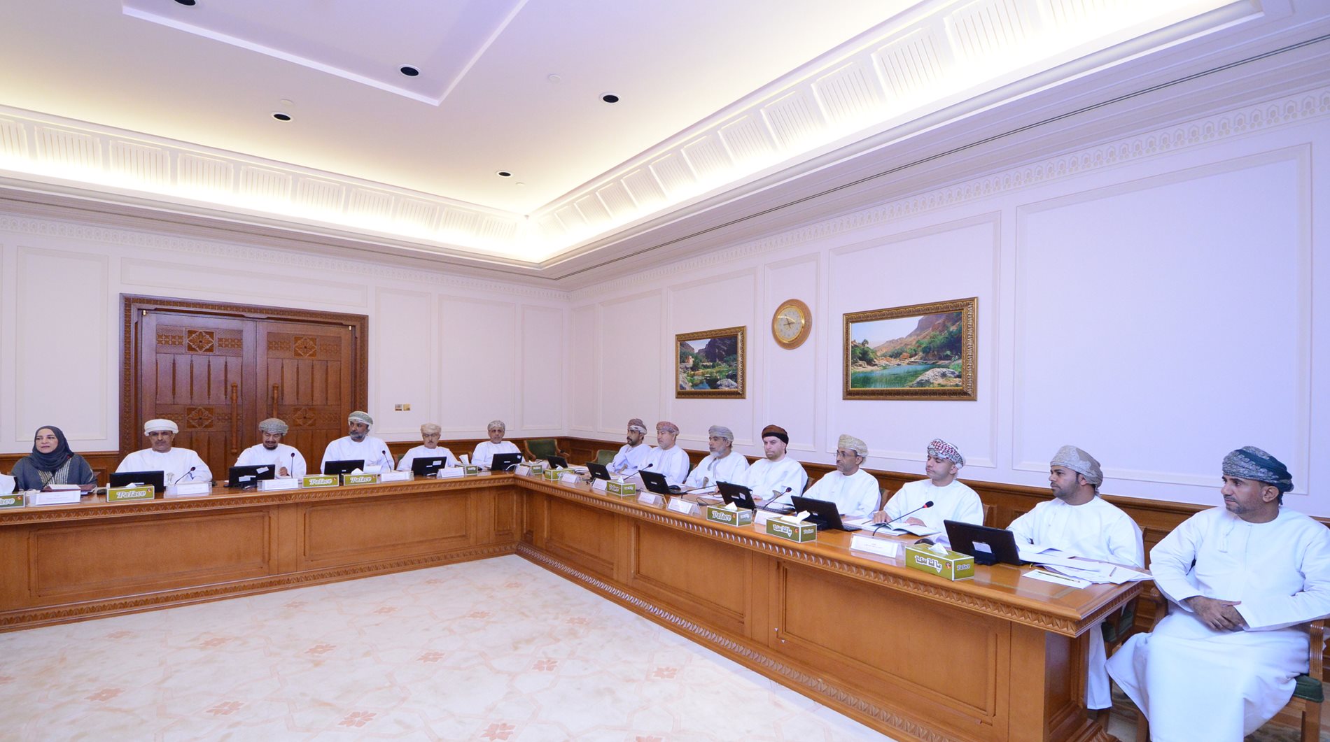 Social Committee hosts Undersecretary and officials of  MECA