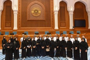 University of Sohar Law students visit State Council 