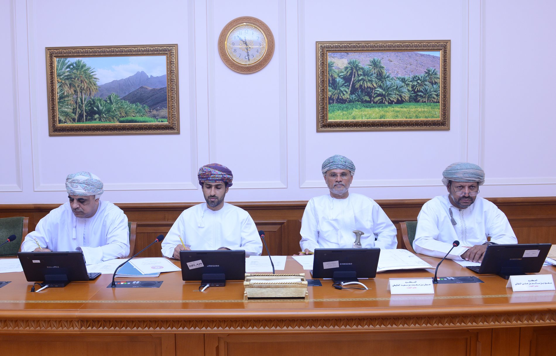 Madayn officials hosted to apprise the Education & Research Com. of their efforts in scientific research development 