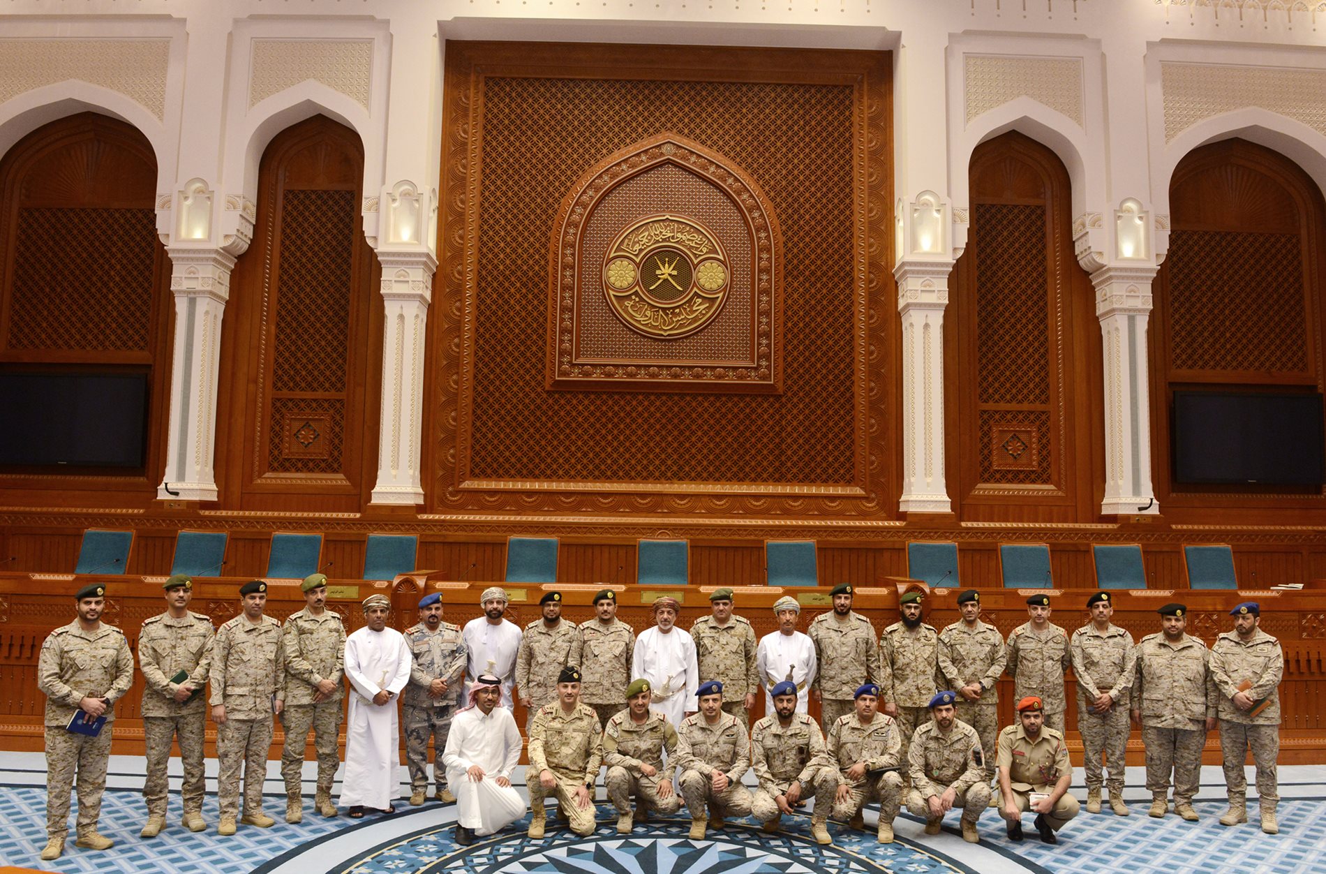 Saudi War Course delegation visits State Council