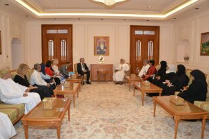State Council Chairman receives participants of Oman Partnership and Social Responsibility Forum 