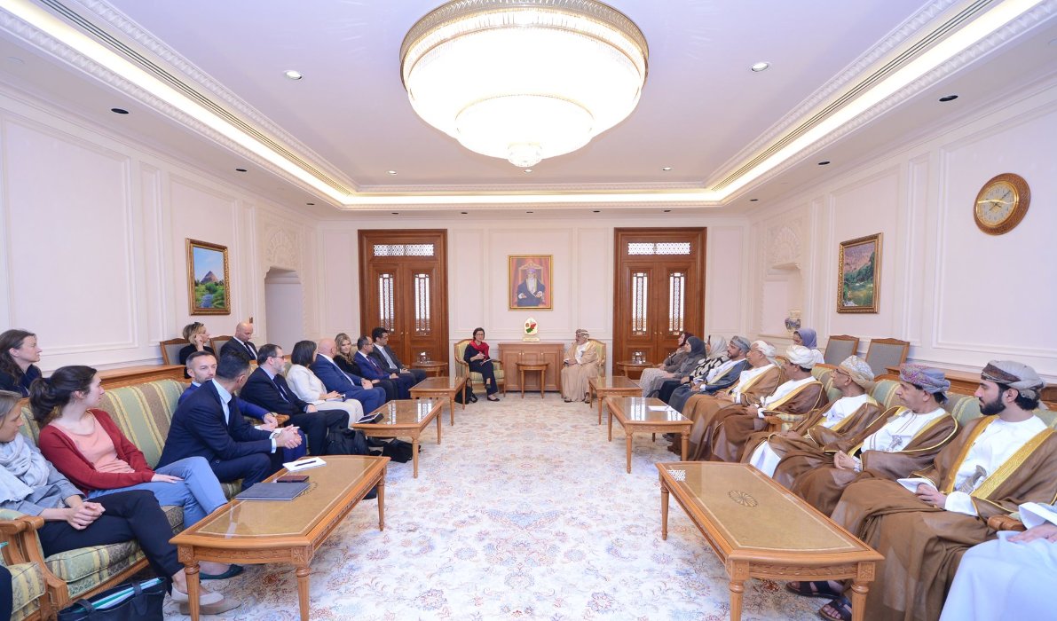 State Council Chairman receives head of delegation for Relations with Arabian Peninsula in the European Parliament 