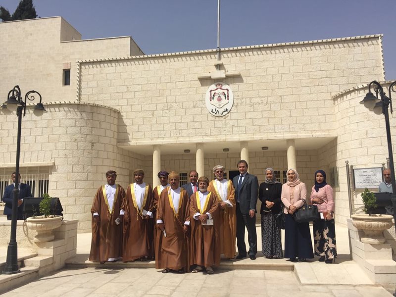 البخيت والطراونة استقبلا وفد مجلس الدولة