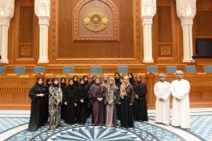Students of Arab Open University visit State Council  