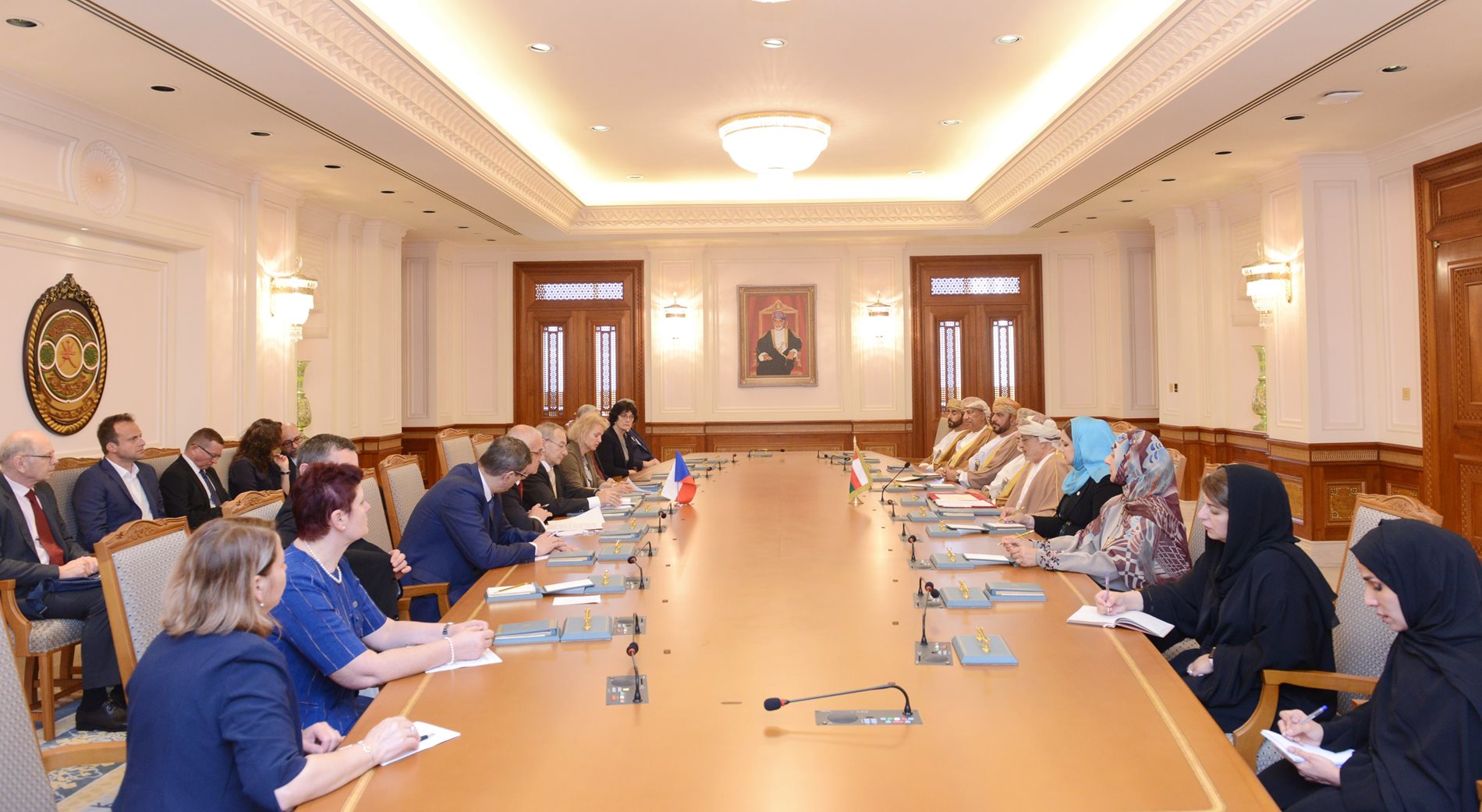 BILATERAL COOPERATION: Major Focus of talks between State Council Chairman and Czech Senate President 