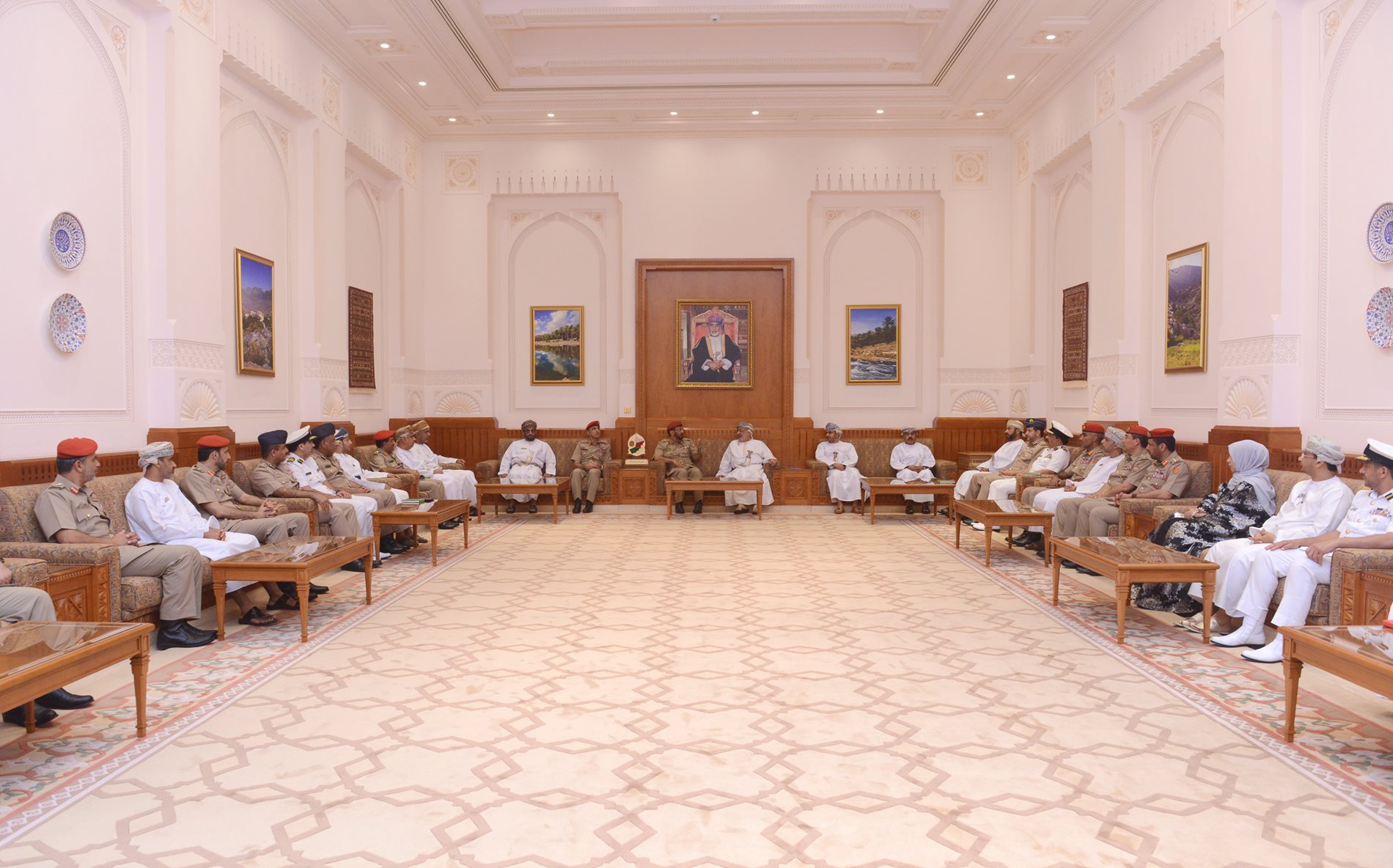 State Council Chairman applauds  the role of the Sultan's Armed Forces 