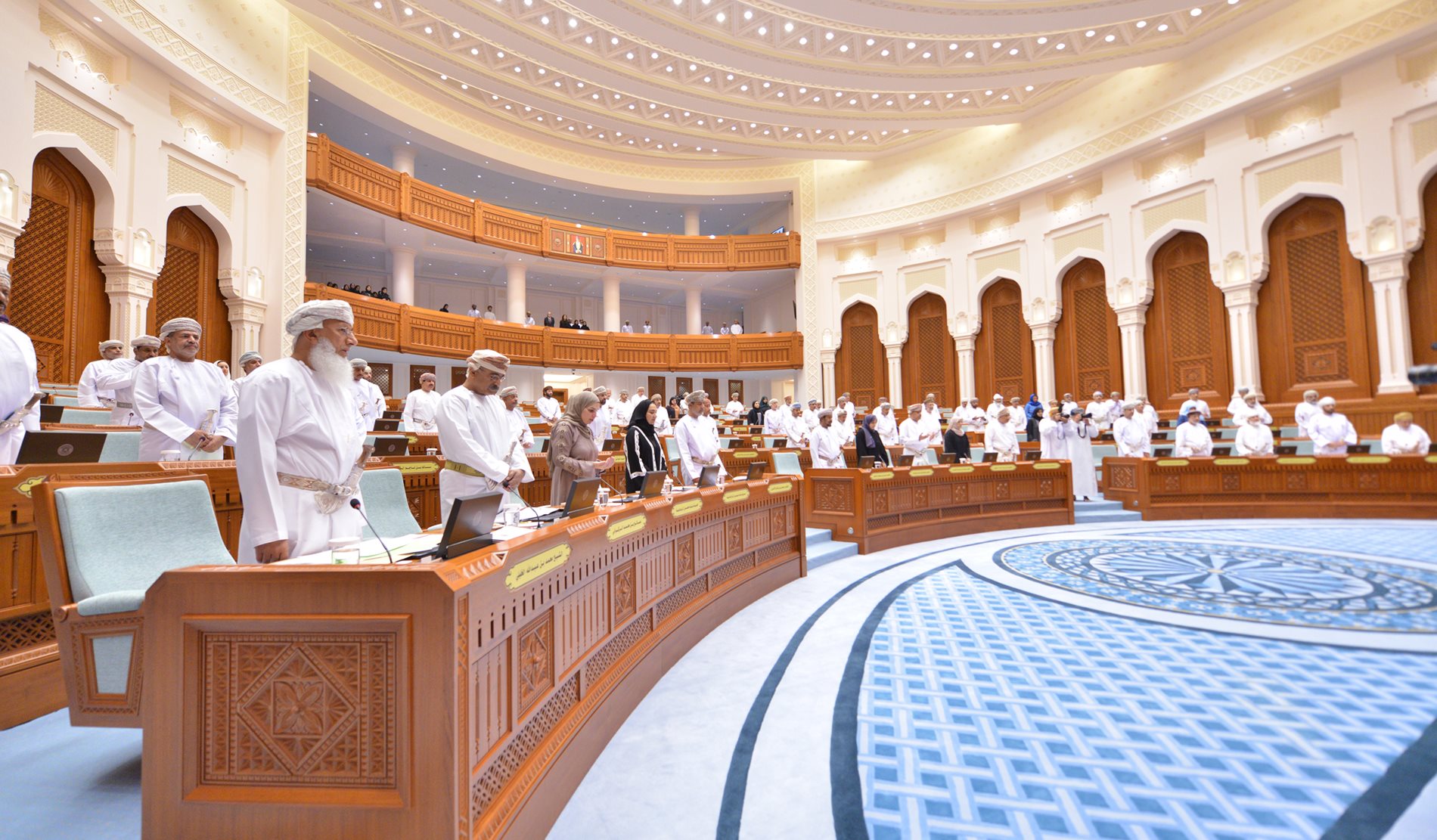 جلسة تأبينيه حفلت بمشاعر الوفاء لفقيد عمان والأمة