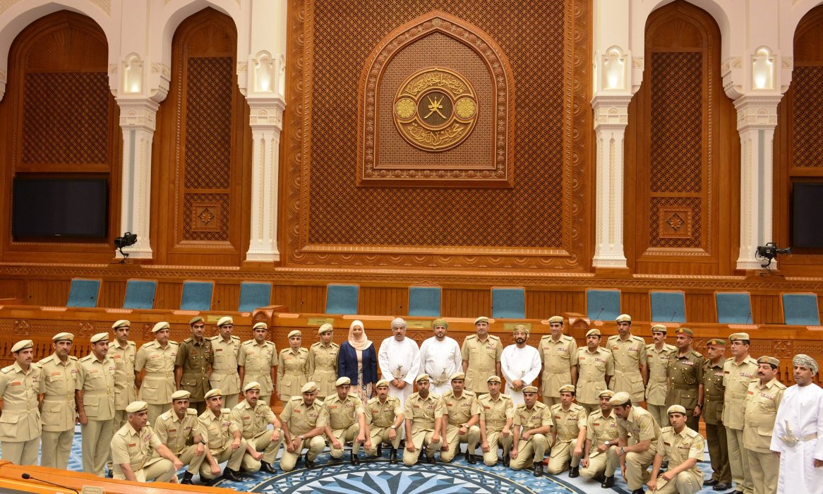 State Council receives Officers of the Skills Development Course at the Diwan Royal Court 