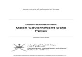 Open Government Data Policy