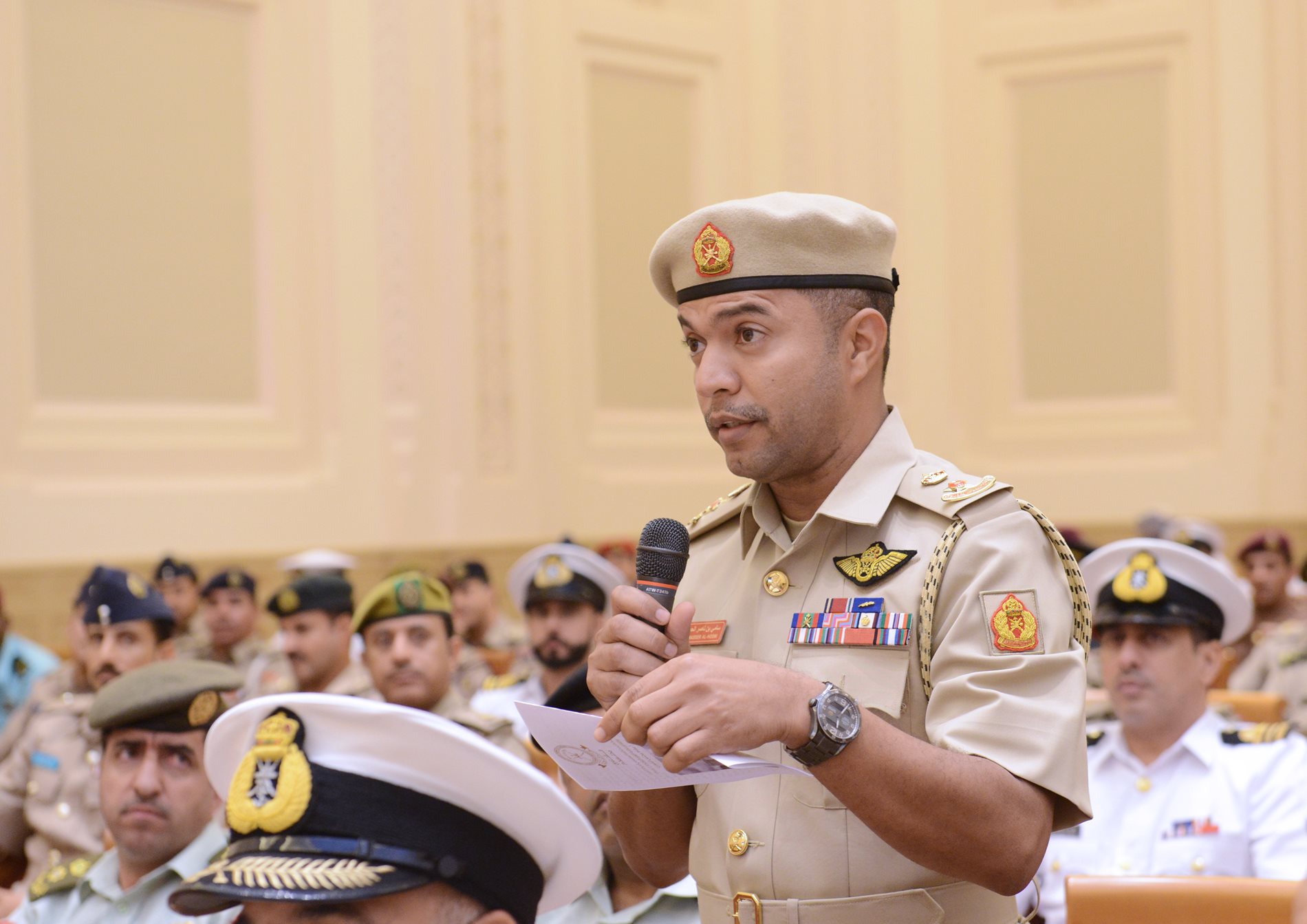 32nd Batch of Command and Staff College visit Council of Oman