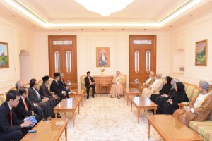 Vice-Chairman of the People's Consultative Assembly of Indonesia  visits  Sultanate 